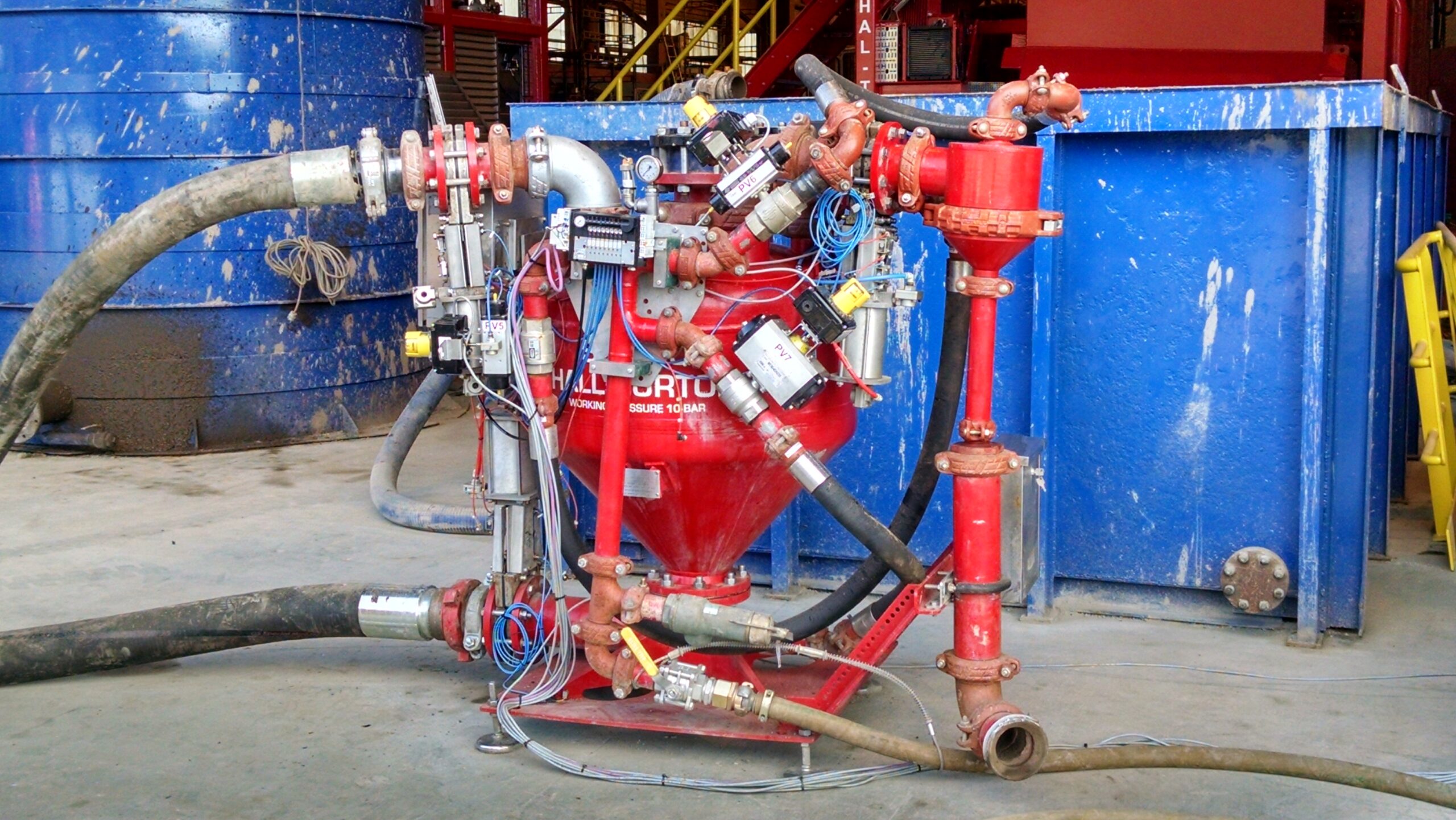 Automated SupaVac vacuum transportation system for drill fluids and cuttings